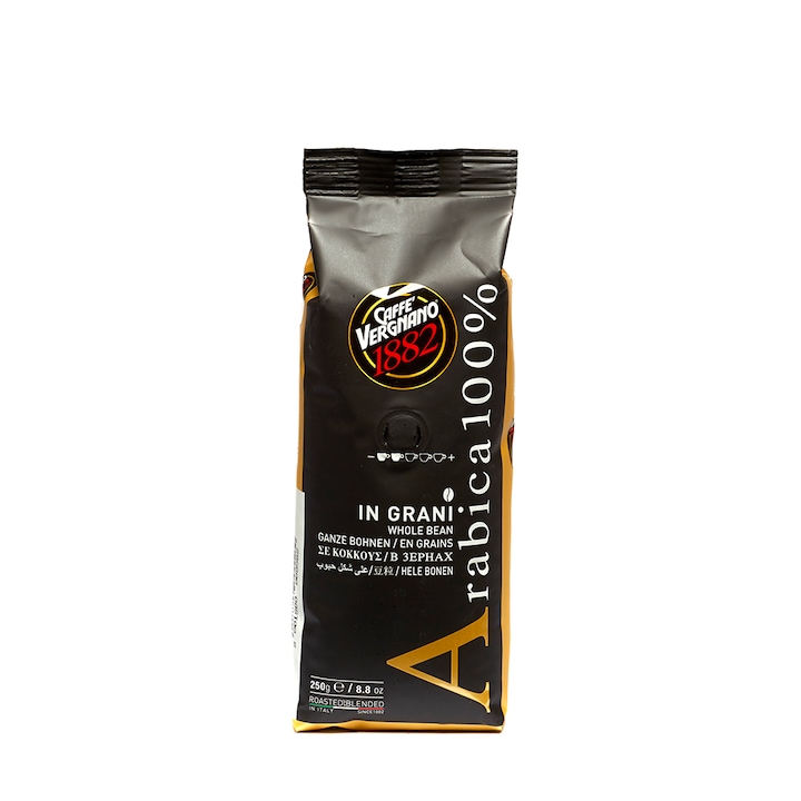 Vergnano 100% Arabica szemes kávé, 250 g