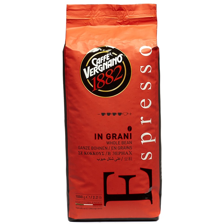 Кафе на зърна Vergnano Espresso, 1000 гр