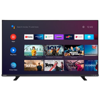 Televizor Toshiba LED 43QA4C63DG, 108 cm, Smart Android TV, 4K Ultra HD, Clasa G