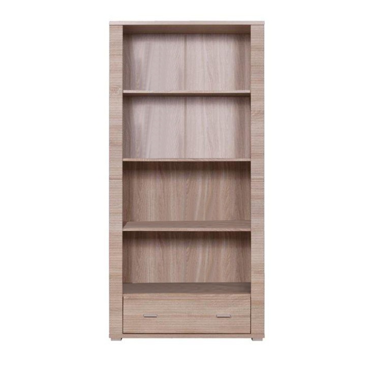 Biblioteca pal stejar sonoma Grand 93x39x192 cm