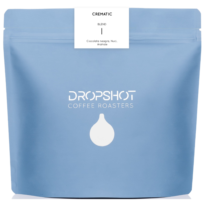 Cafea boabe de specialitate proaspat prajita Crematic Blend, gama Ritual by Dropshot 250g