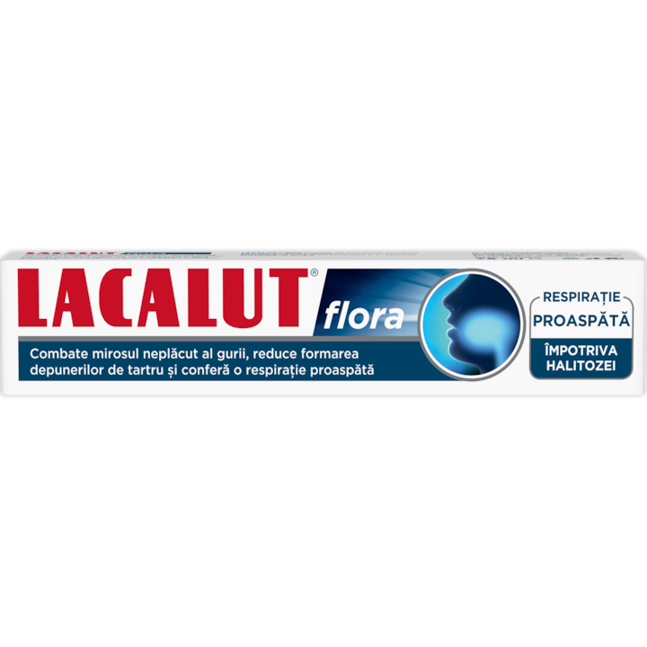 Паста за зъби Lacalut Flora, 75 мл