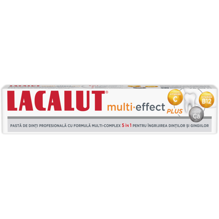 Lacalut Multi-Effect Plus fogkrém, 75 ml