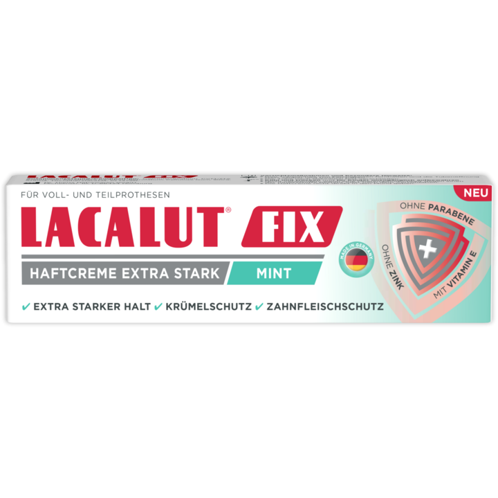 Lacalut Fix Mint ragasztó krém, 40 g