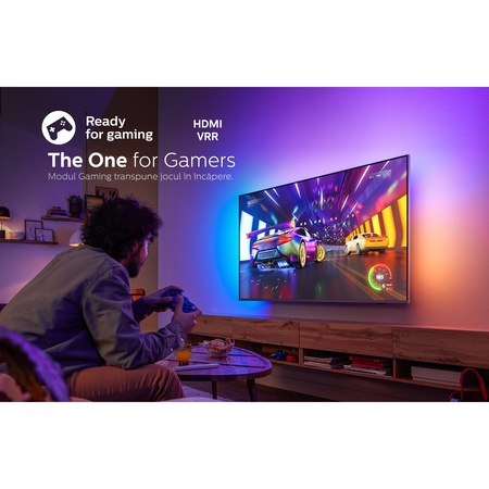 Телевизор Philips LED 50PUS8807/12, 50" (126 см), Smart Android, 4K Ultra HD 100Hz, Клас G