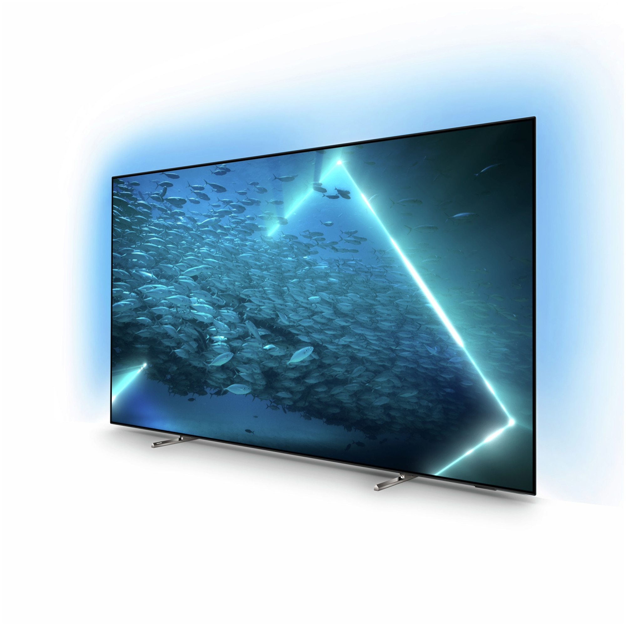 OLED Televízió, 139 Philips 4K Smart Ambilight, Android, 55OLED707/12 10+ Ultra HDR HD, cm,