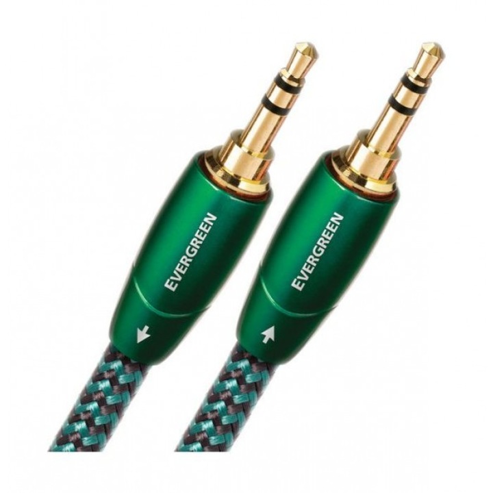 Аудио кабел 3.5mm - 3.5mm AudioQuest Evergreen 1.5м