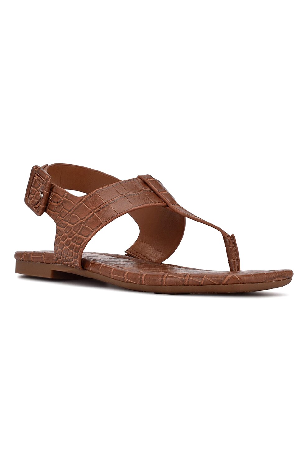 NINE WEST, Sandale slingback de piele ecologica Define - eMAG.ro
