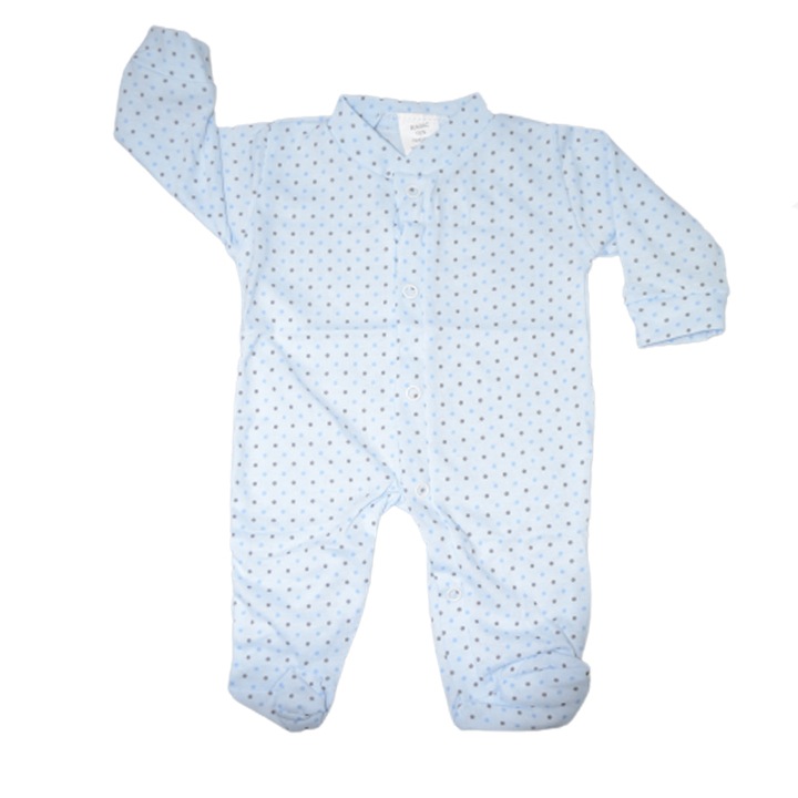 Salopeta cu maneca lunga pentru copii Mini Junior SLPP-14-56, Albastru 77846