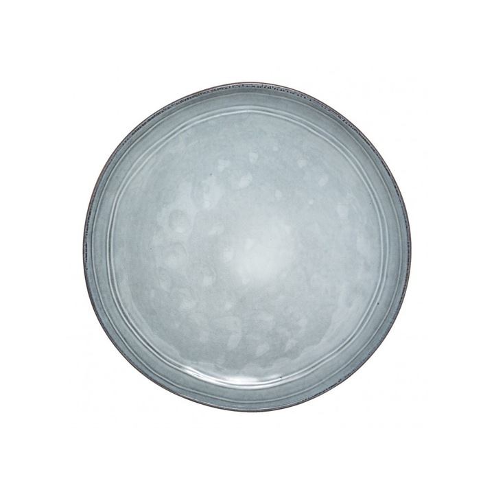 Чиния Flower Blue, керамика, синя, 26 см