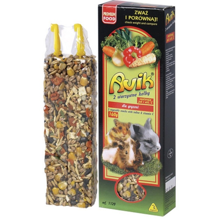 Бар комплект за Гризачи Авик със зеленчуци 2 бр