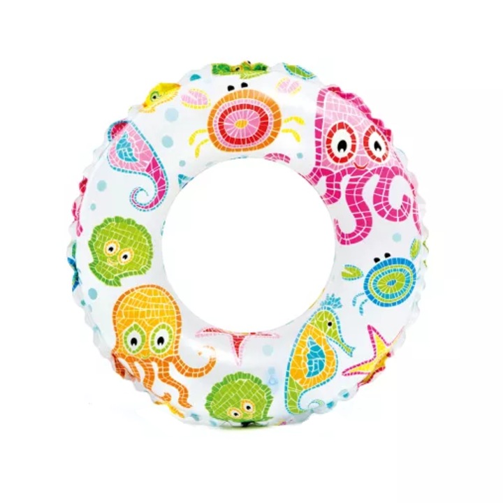 Intex Gyermek úszógumi, Tenger gyümölcsei, 51 cm átmérő