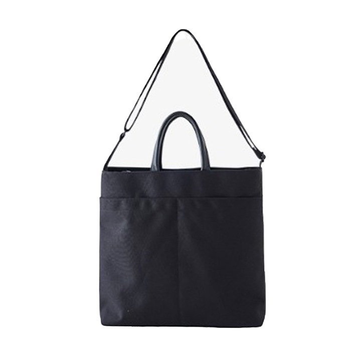 Dollcini, Дамска чанта за през рамо, Tote Bag, Tote style bag, 424301, Черен
