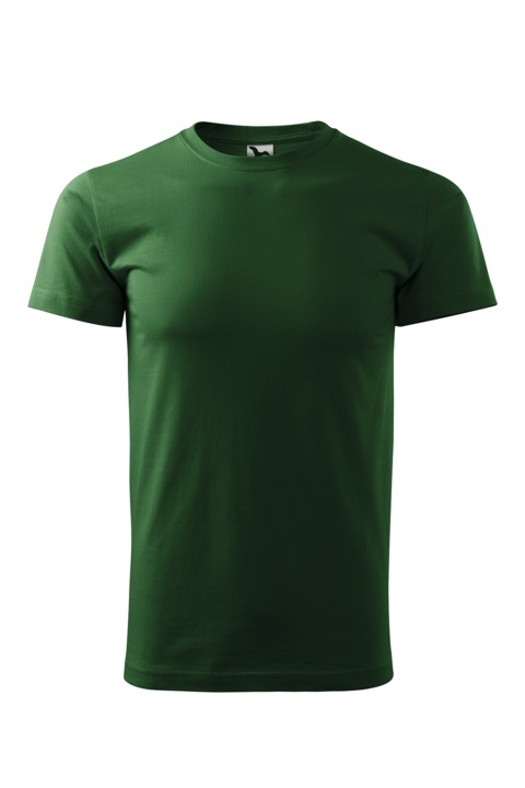 Set 3 tricouri pentru barbati Classic New, Malfini, mix 1, Verde sticla