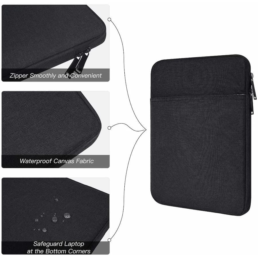 Husa tableta 9 - 11 inch ProCase Sleeve Aiyando, negru