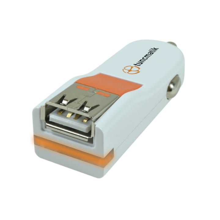 Зарядно устройство за кола Tuncmatik Flexcharger - Micro USB, 1 USB, LED индикатор