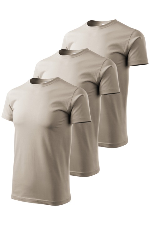 Malfini Classic New 3 darabos férfi póló készlet, XS - 3XL méret, többféle szín, Szürke