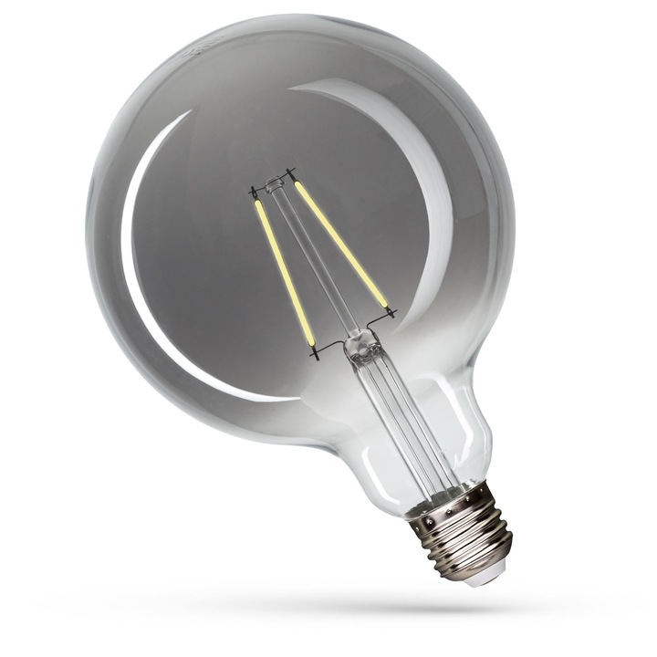 Bec LED, Spectrum, E27, 4.5 W, 320 lm, Lumina neutra, Fumuriu