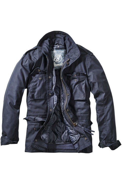 Jacheta pentru barbati Brandit Bunda M65, Poliester/Bumbac, Bleumarin, Bleumarin