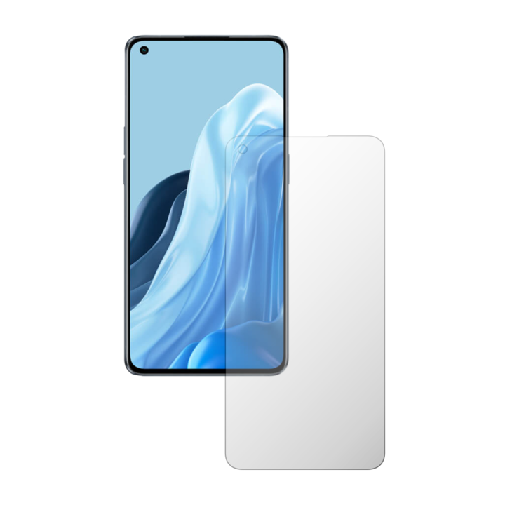 Set 4X Folie Protectie Ecran Folie24, pentru Oppo Reno 7 Pro 5G, 2X Ultra-Clear + 2X Mate, Acoperire Full-Display si Case-Friendly, Adezive, Flexibile cu Auto Regenerare