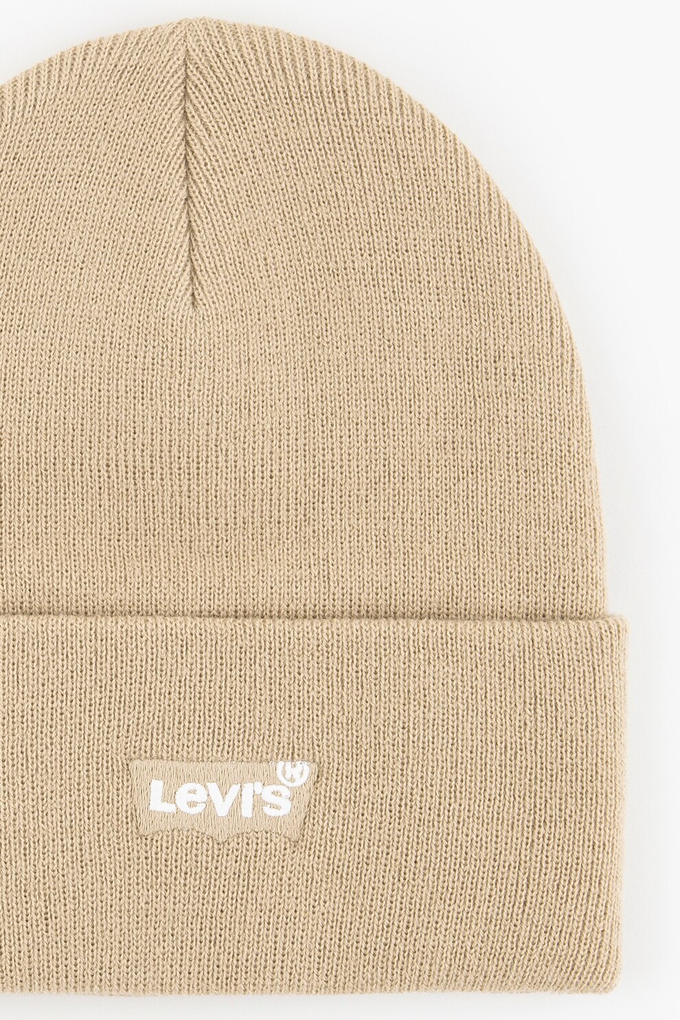 Levi's, Шапка с бродирано лого, Бежов - eMAG.bg