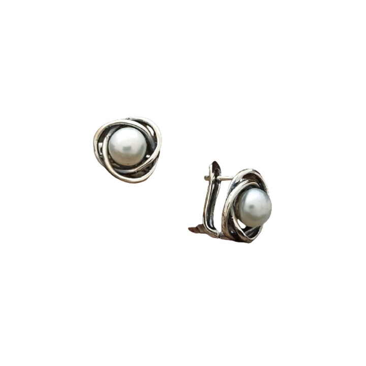 Сребърни обеци Alyssa Style, Кръговете на живота