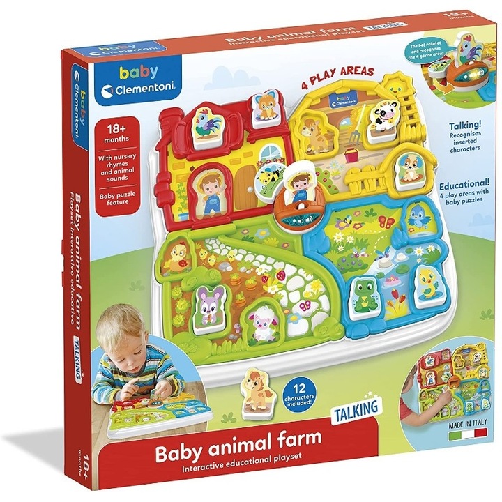 Centru de activitate, Clementoni fermă interactivă de animale