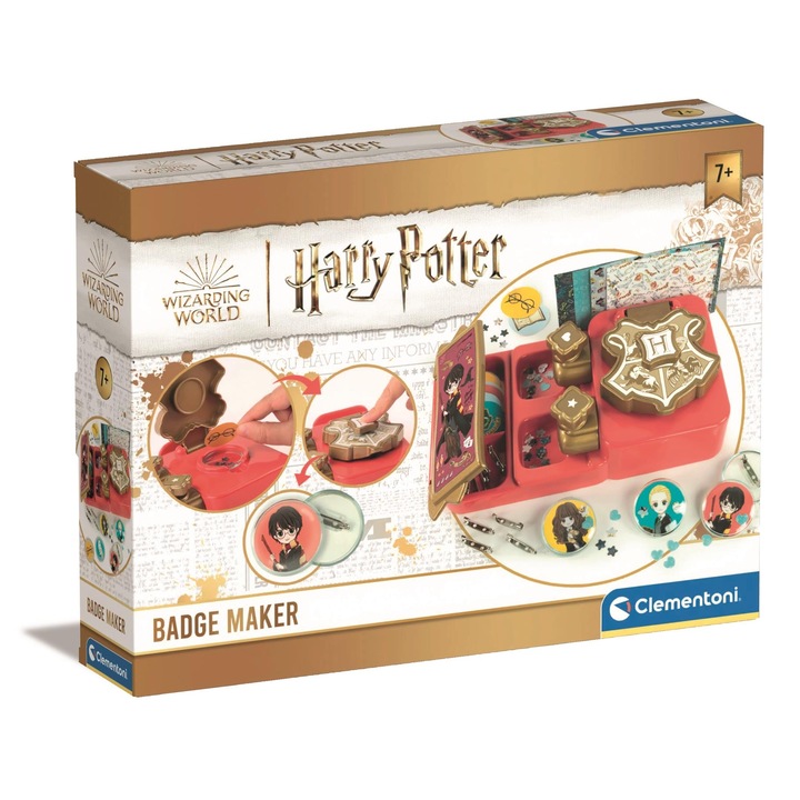 Clementoni Harry Potter kitűző készítő készlet