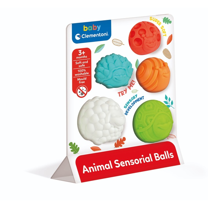 Clementoni érzékfejlesztő labdák