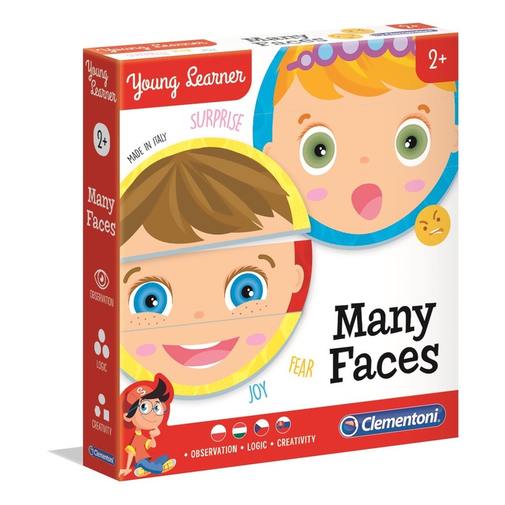 Clementoni Sapientino Az arckifejezések játéka