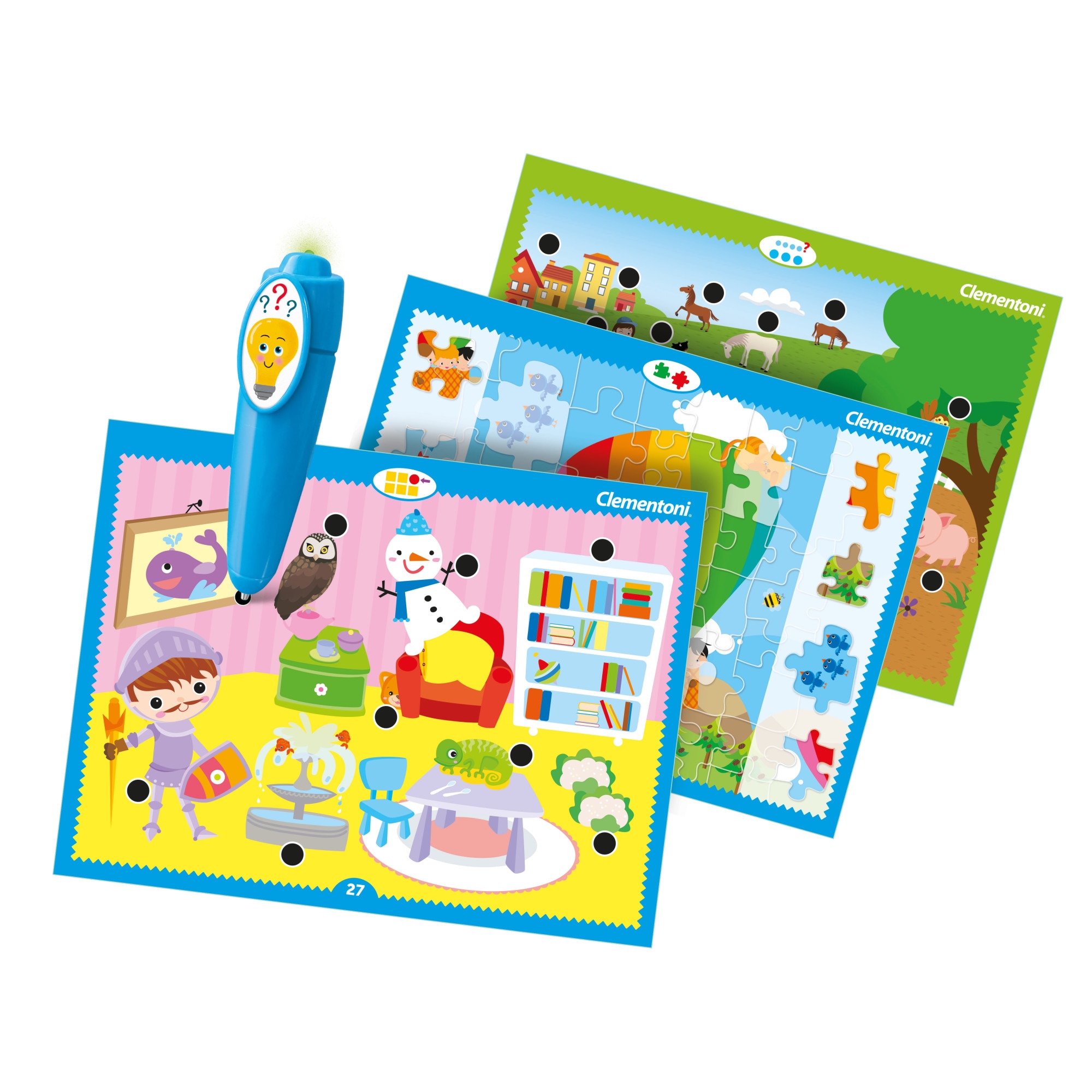 Clementoni SAPIENTINO – „Entdecke Europa“ Lernspiel Für Kinder, Pädagogisch, Made In Italy