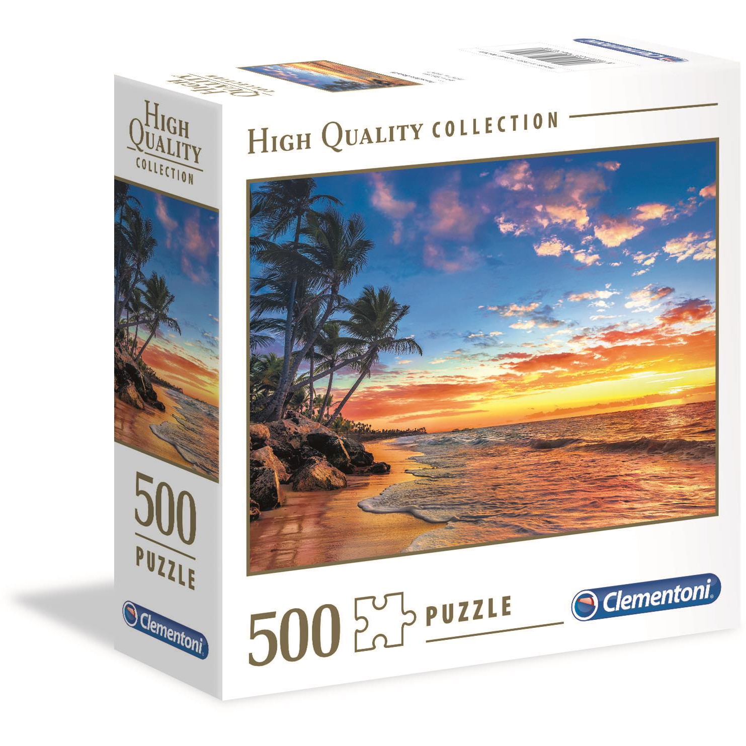 Clementoni High Quality Collection puzzle Naplemente a tengerparton