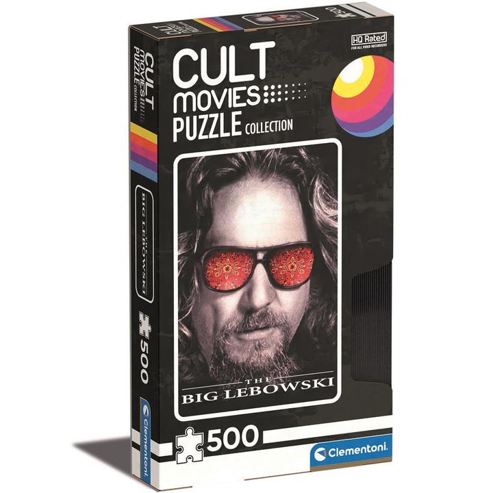 Clementoni Cult Movies Collection puzzle, A nagy Lebowski, 500 db
