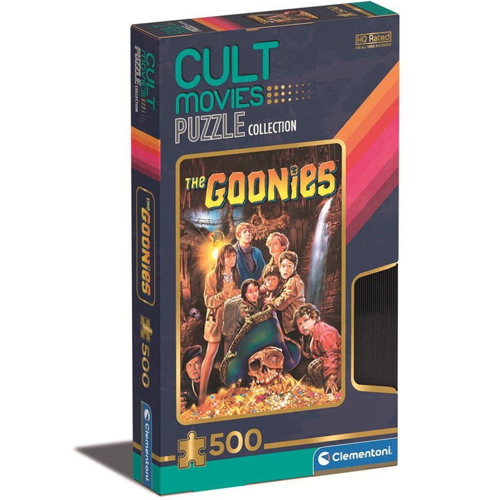 Clementoni Kultuszfilmek kollekció puzzle Kincsvadászok, 500 db