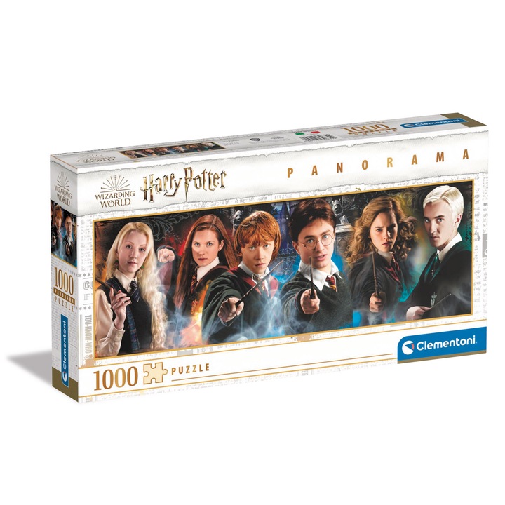 Пъзел Clementoni High Quality Collection, Panorama - Harry Potter, 1000 части