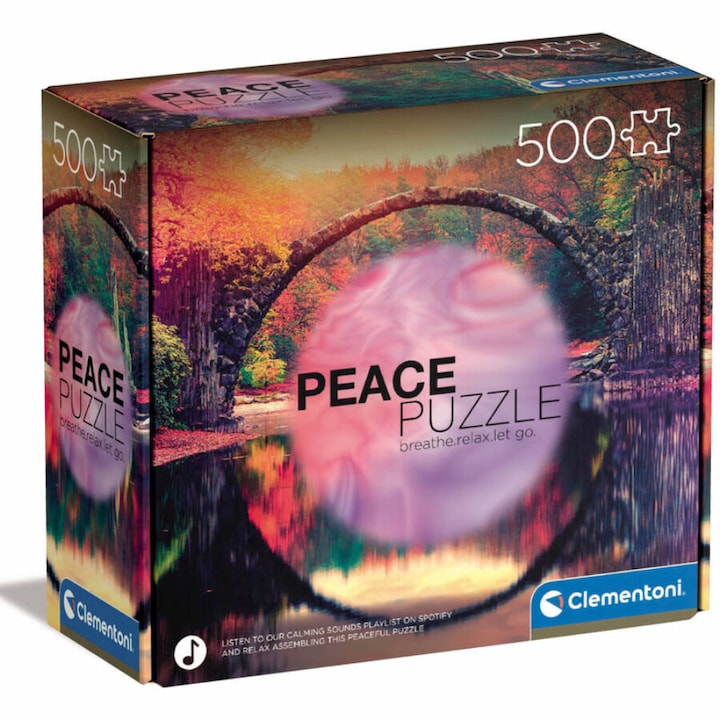 Clementoni Peace puzzle Tudatos elmélkedés, 500 db
