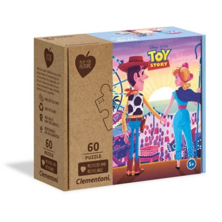 Clementoni Play for future puzzle Toy Story, 60 db