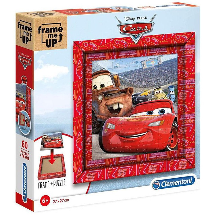 Clementoni Frame me up puzzle Verdák, 60 db