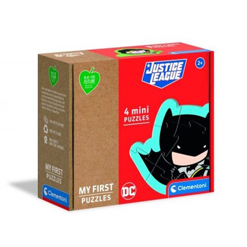 Puzzle Clementoni My first puzzles - DC Comisc, Justice League, 4 in 1, 3/6/9/12 piese