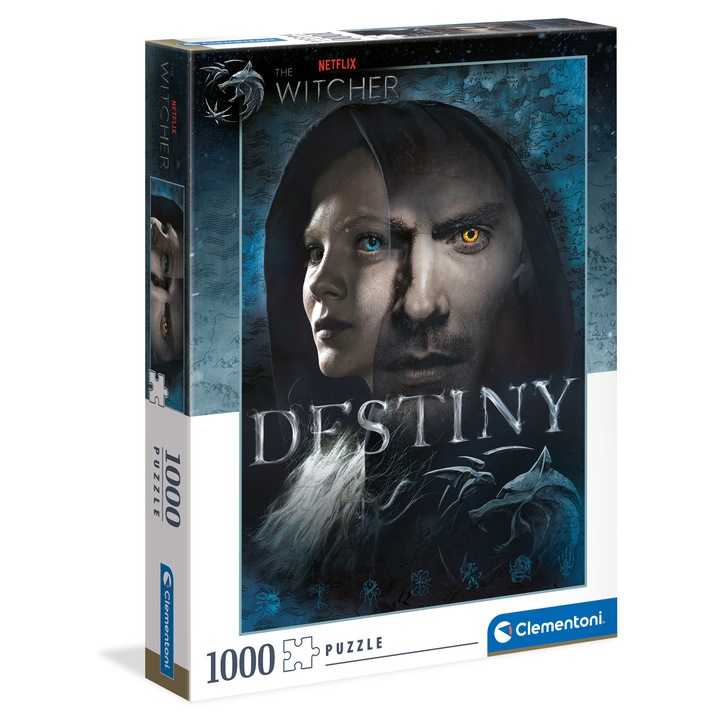 Пъзел Clementoni - The Witcher, Destiny, 1000 части
