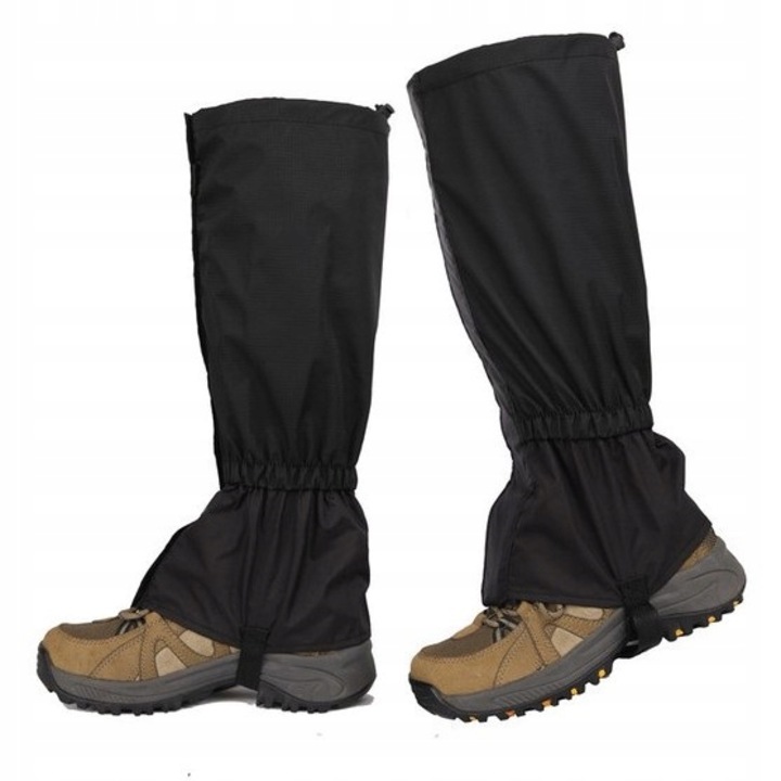 Комплект защита за крака, найлон, черен