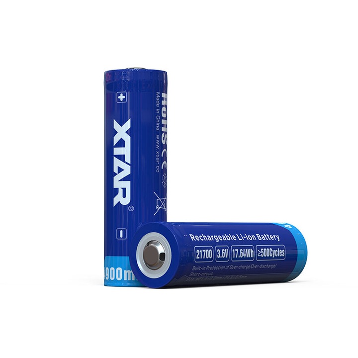 Акумулаторна батерия LiIon 21700 3,7V 4900mAh XTAR