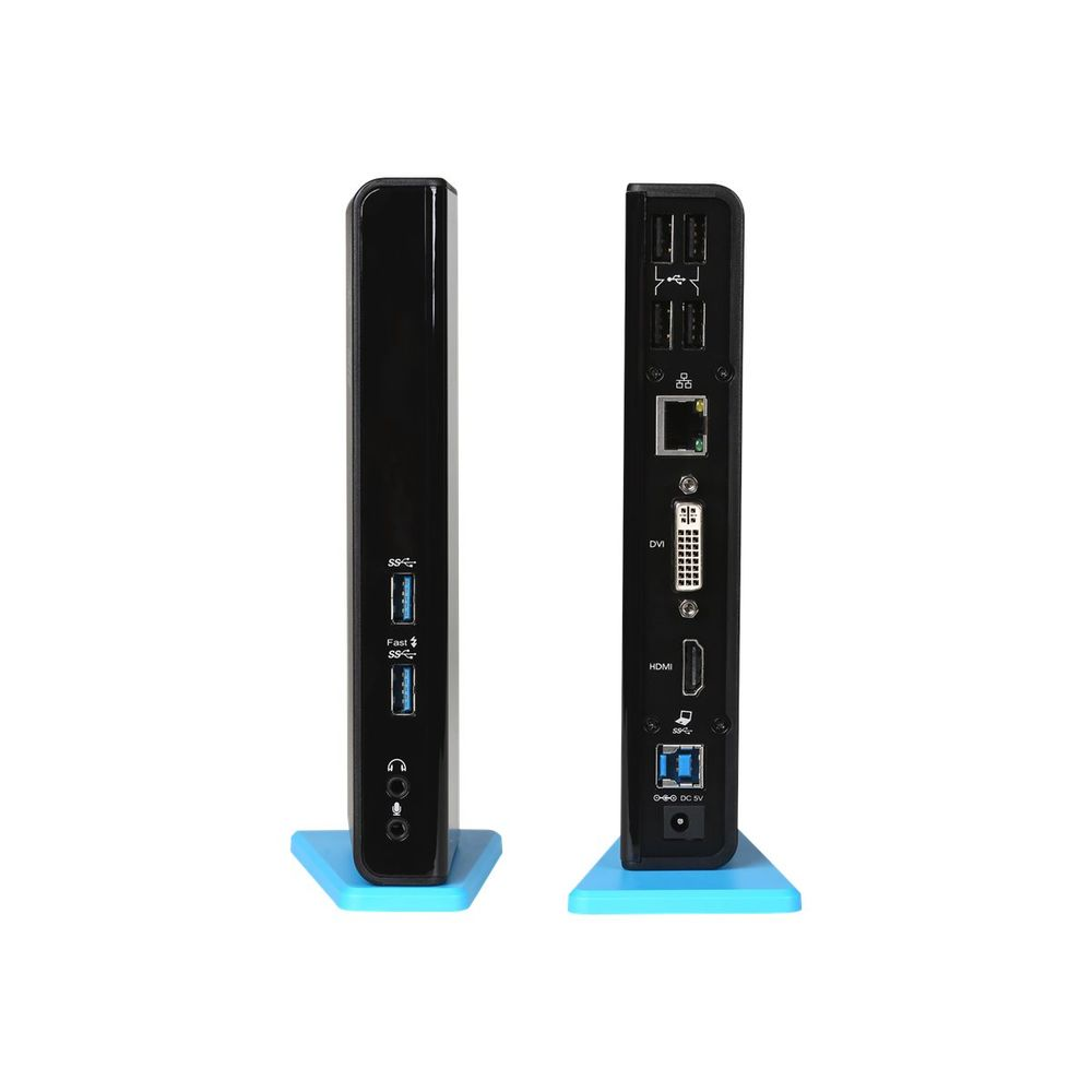 I Tec USB 3 0 Dual Docking Station Docking Station DVI HDMI EMAG Hu