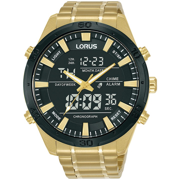 Мъжки часовник Lorus RW646AX9, Кварцов, 46мм, 10ATM