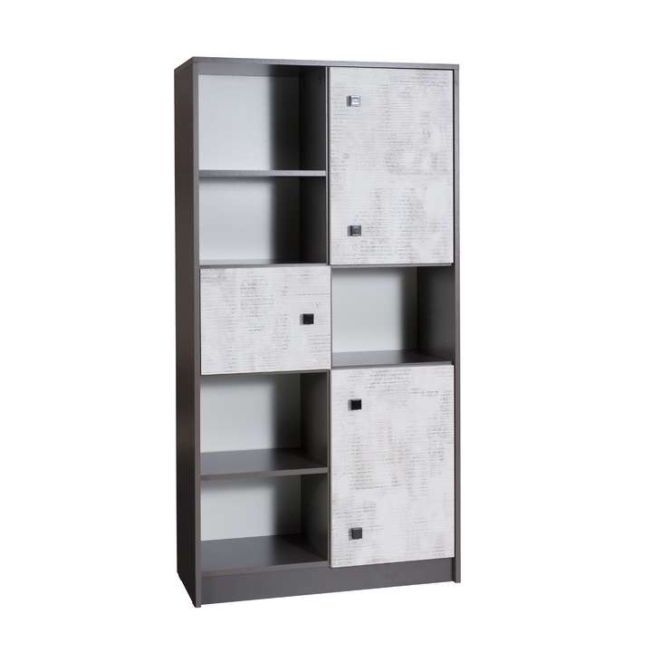 Raft Tommy 7, Genarom, Grafit / Enigma, 157 x 80 x 37 cm