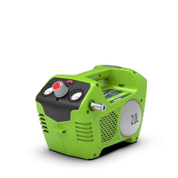 Compresor de aer cu acumulator 24V Greenworks GD24AC