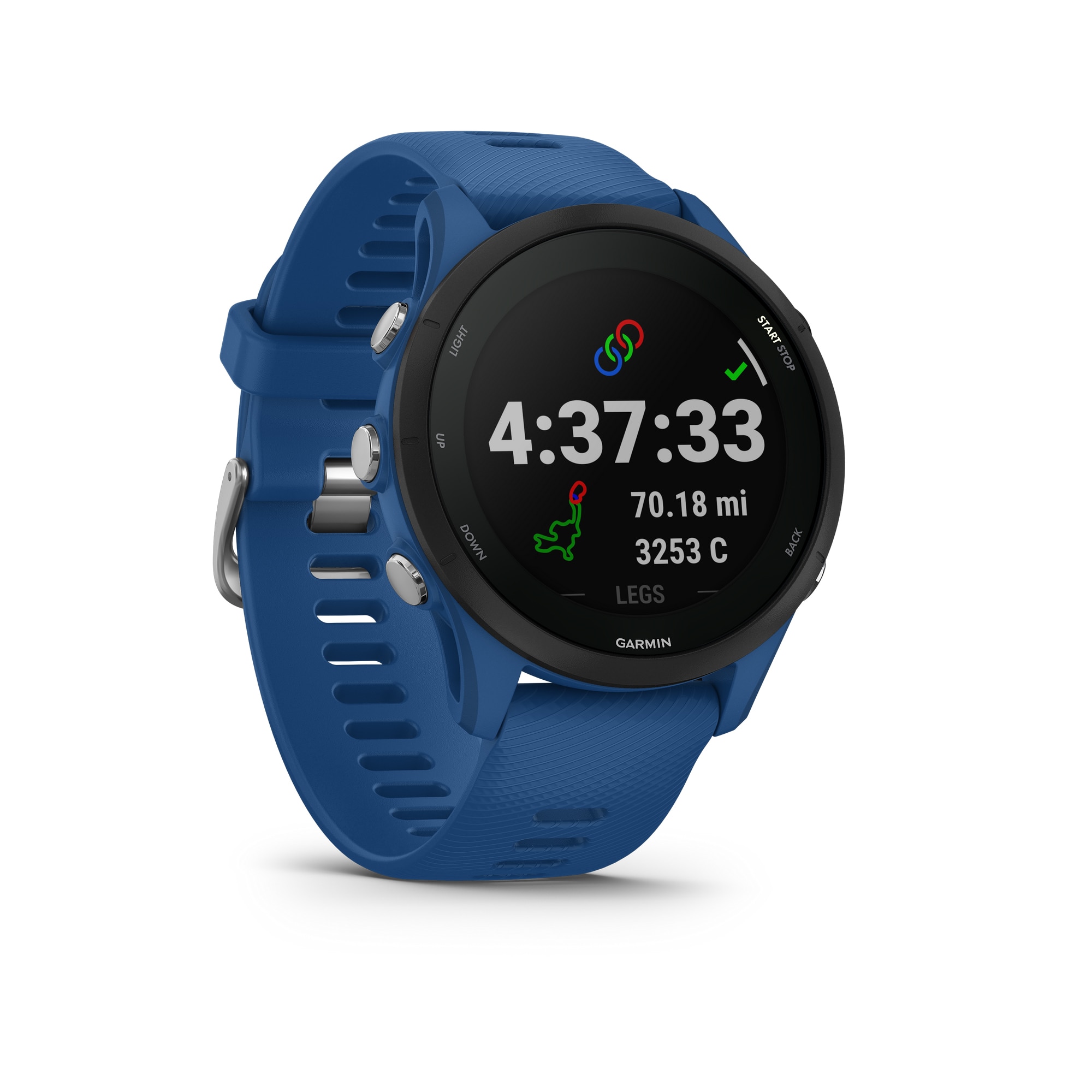 Smartwatch Garmin Forerunner 255, Tidal Blue - eMAG.ro