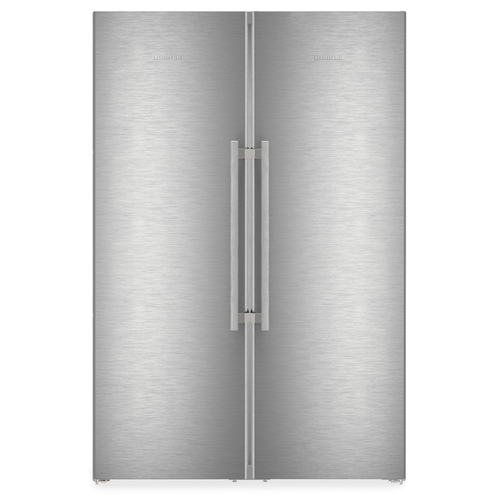 Двукрилен хладилник Side by side XRFsd 5265 Prime, NoFrost, BioFresh, Обем 661 Л, Клас D, Височина 185.5 cм, Inox/Silver