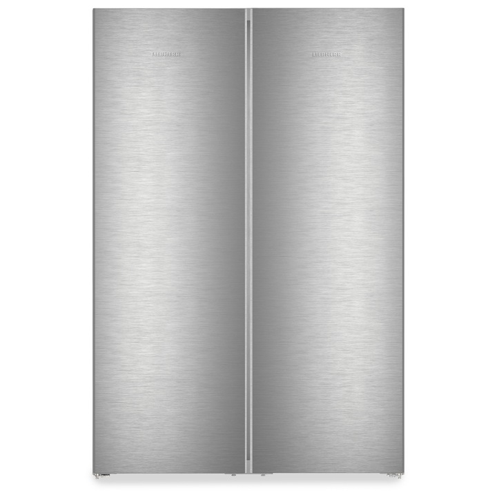 Двукрилен хладилник Side by side XRFsd 5220 Plus, NoFrost, EasyFresh, Обем 667 Л, Клас D, Височина 185.5 cм, Inox/Silver
