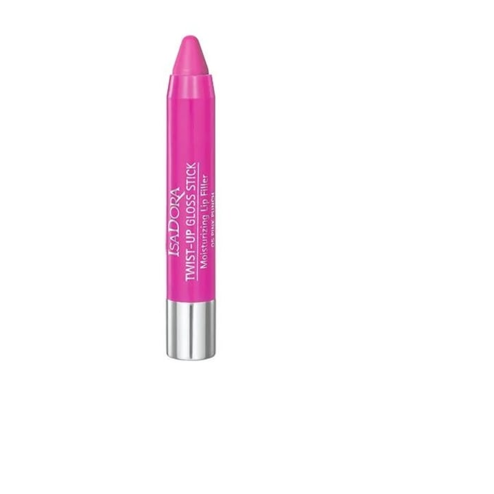 Hidratáló rúzs fényes felülettel, Isadora, Twist Up Gloss, 05-Pink Punch, 3,3 g
